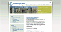 Desktop Screenshot of advokathusetbredgade.dk